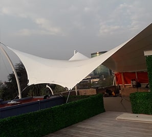 Fachada Textil Edificio Andares Jalisco