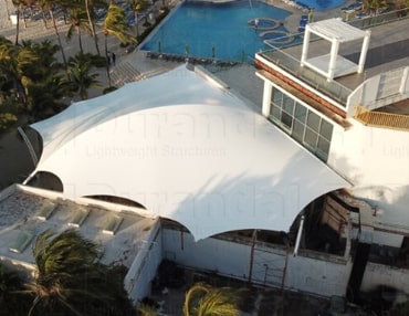 Restaurante Oriola Tensoestructura