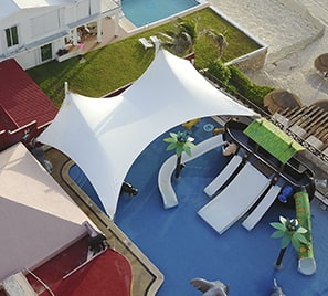 Velarias Hotel Royal Solaris Cancún