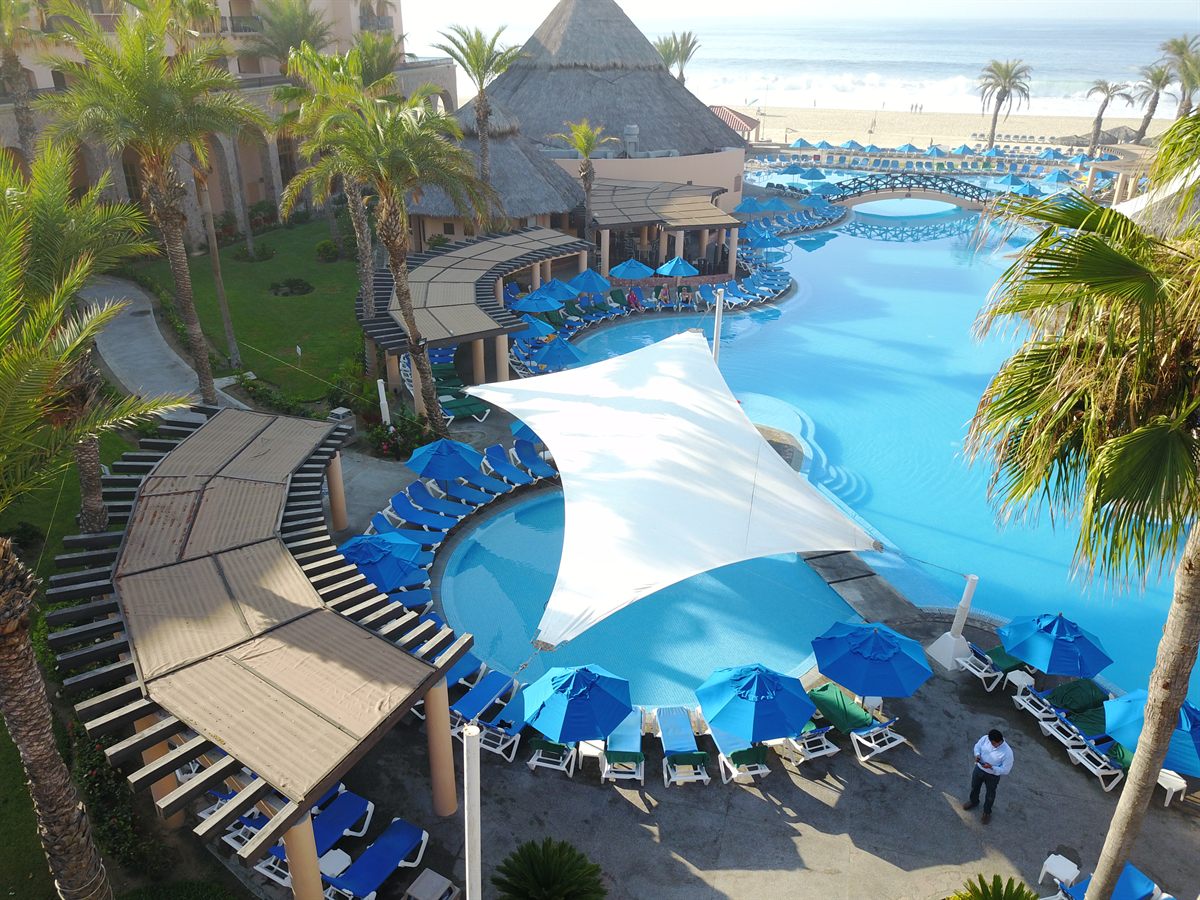 Velarias y Cubiertas para Áreas Comunes Hotel Solaris Los Cabos