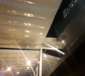 Velarias Comerciales en Galerías Las Águilas - Estructura por Durandal